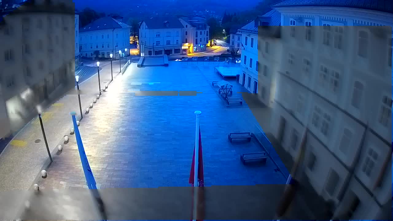 Idrija – Mestni trg (kuća slikara Jurija Tavčara)