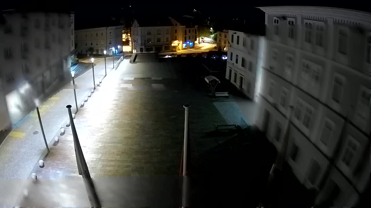 Idrija – Mestni trg (kuća slikara Jurija Tavčara)