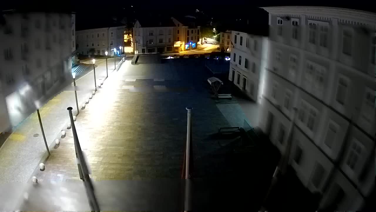 Idrija – Mestni trg (kuća slikara Jurija Tavčara)