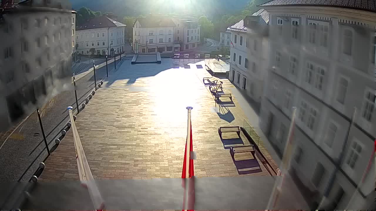 Idrija – Mestni trg (kuća slikara Jurija Tavčara)
