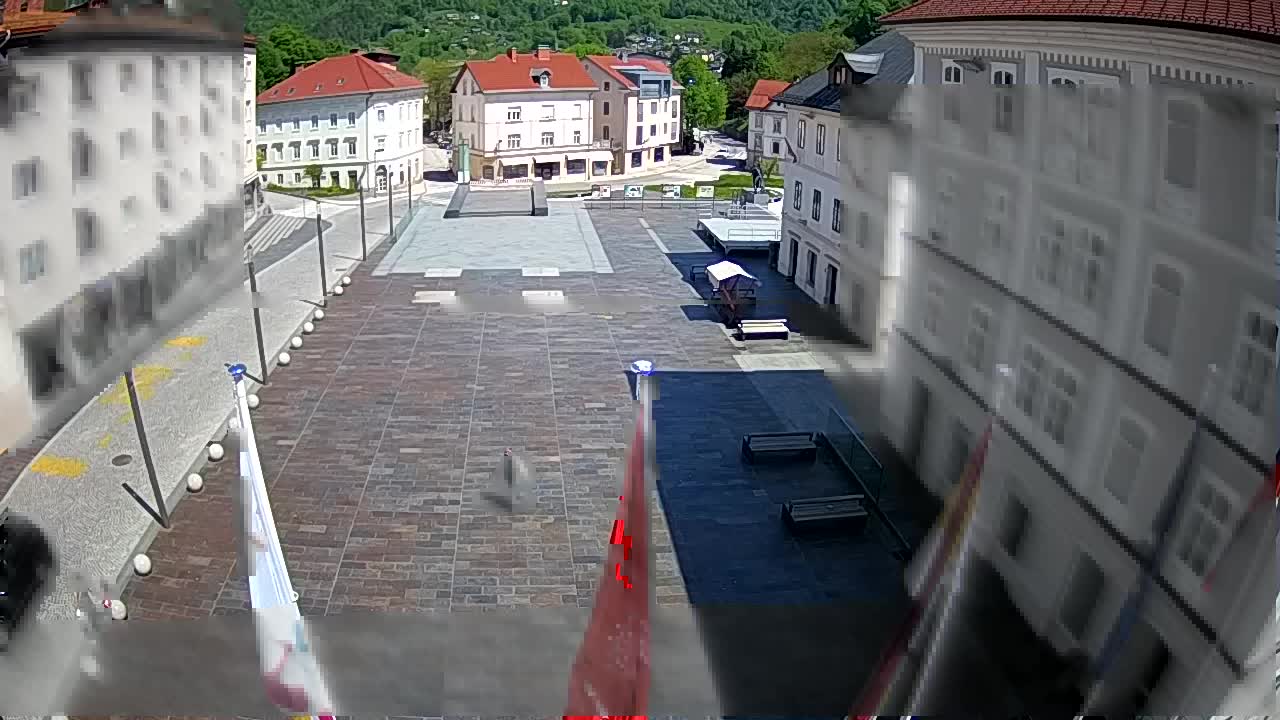 Idrija – Mestni trg (hiša slikarja Jurija Tavčarja – idrijskega)