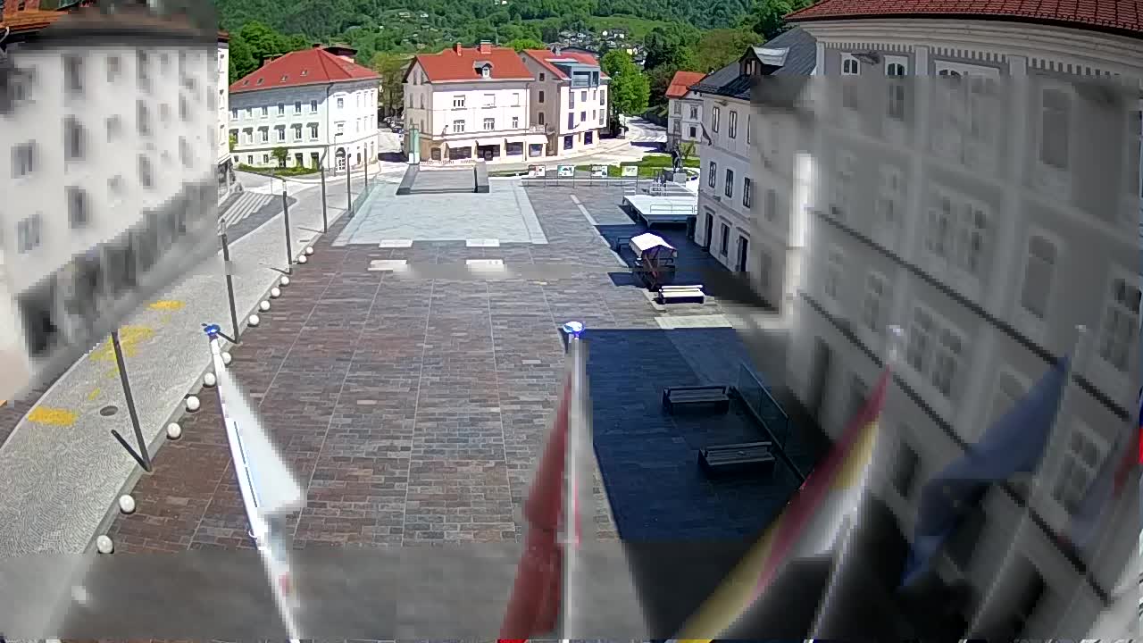 Idrija – Mestni trg (house of painter Jurij Tavčar)