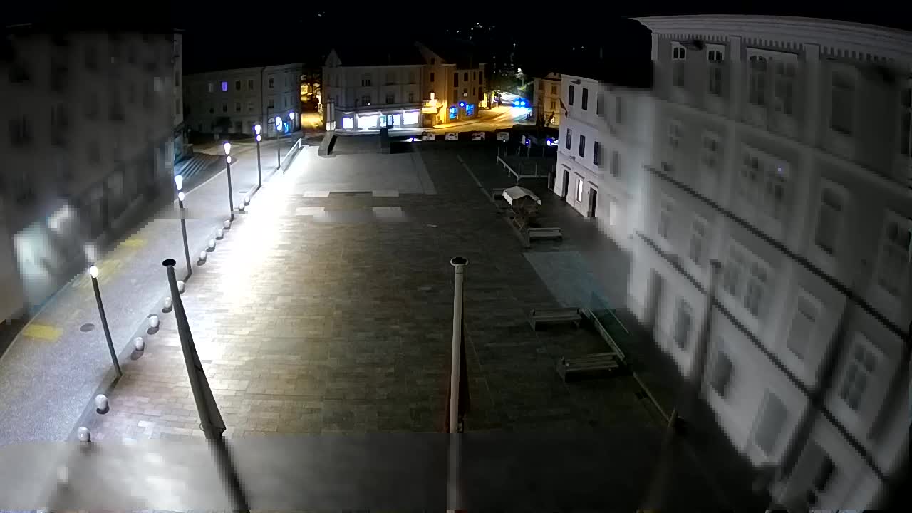 Idrija – Mestni trg (kuća slikara Jurija Tavčara)