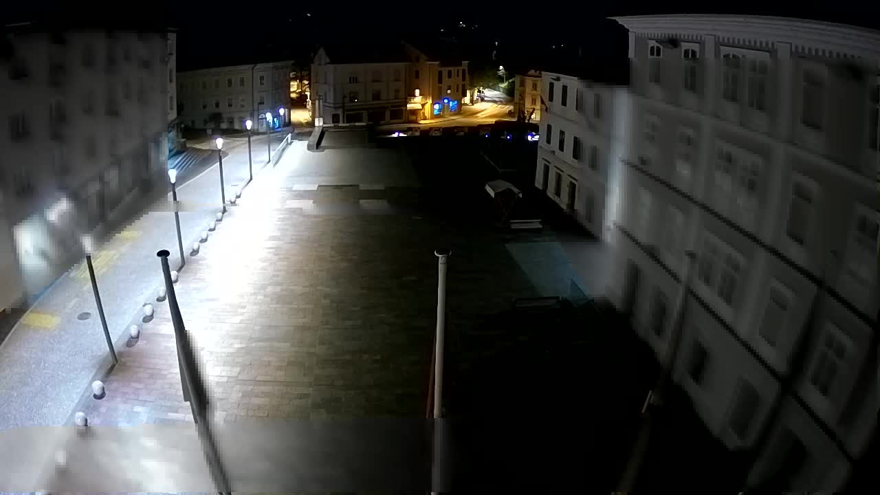 Idrija – Mestni trg (hiša slikarja Jurija Tavčarja – idrijskega)