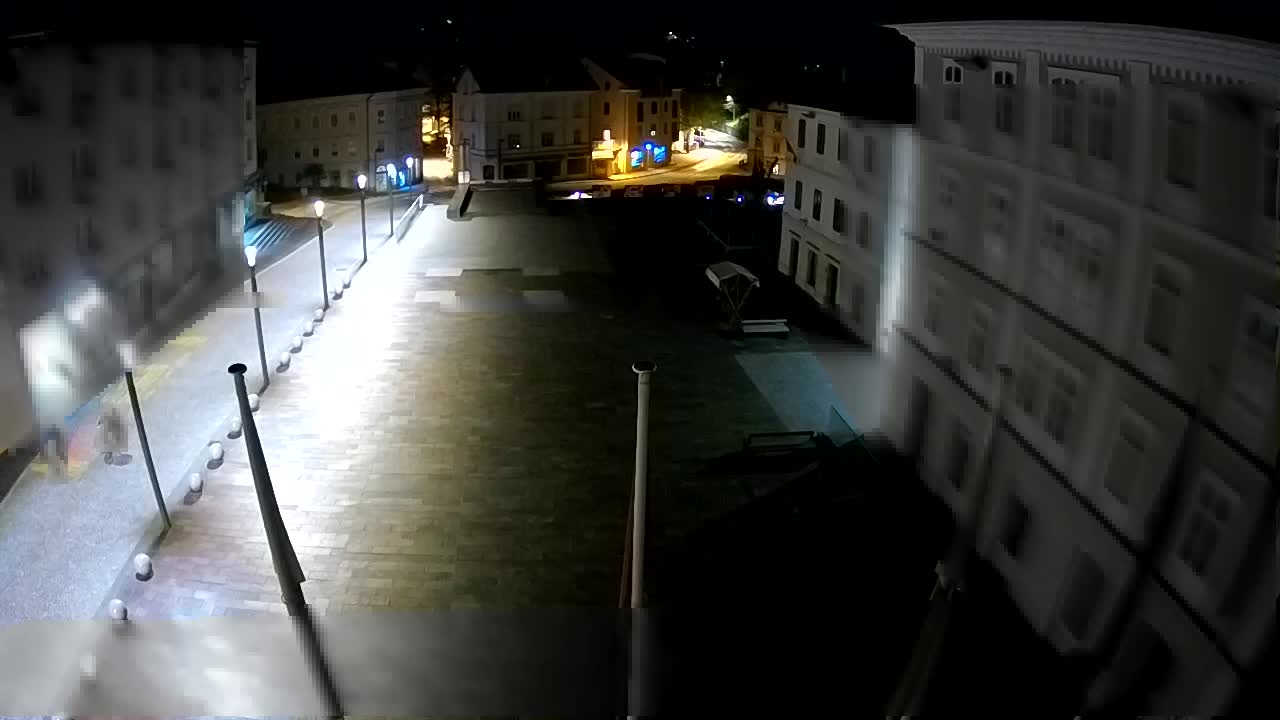 Idrija – Mestni trg (kuća slikara Jurija Tavčara)