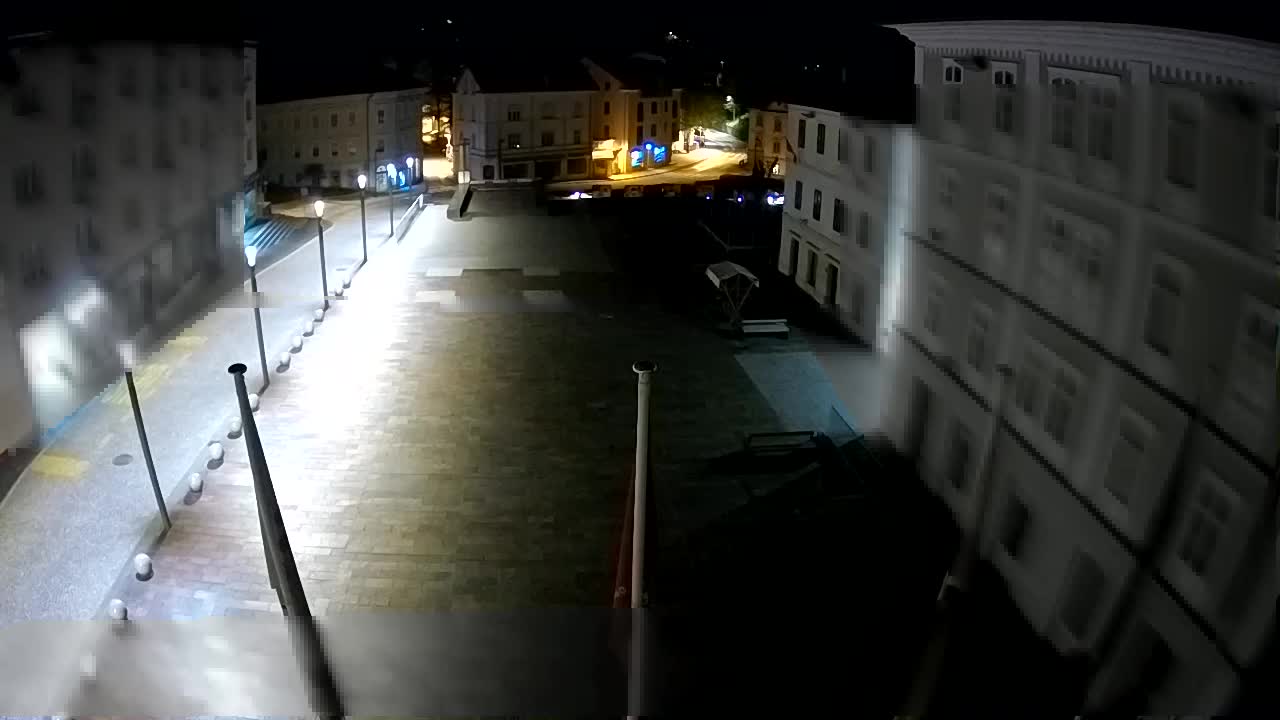 Idrija – Mestni trg (kuća slikara Jurija Tavčara)