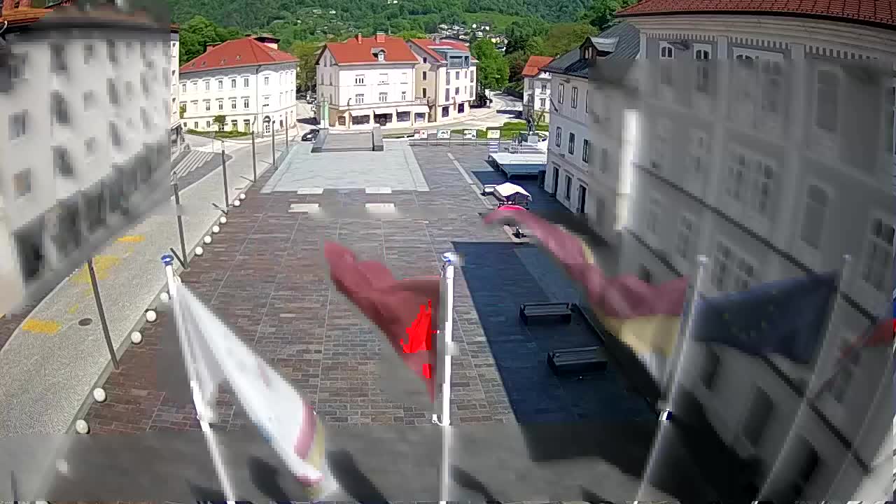 Idrija – Mestni trg (kuća slikara Jurija Tavčara)