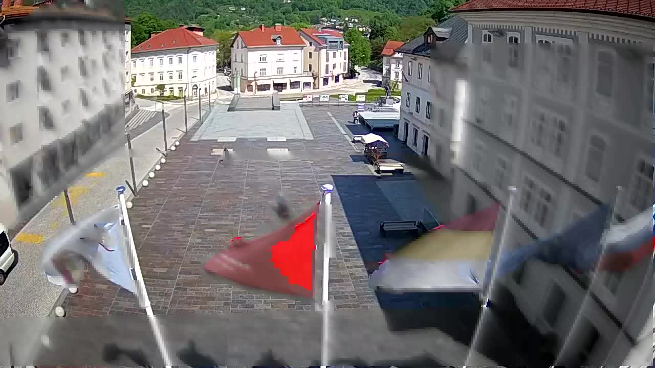 Idrija – Mestni trg (hiša slikarja Jurija Tavčarja – idrijskega)