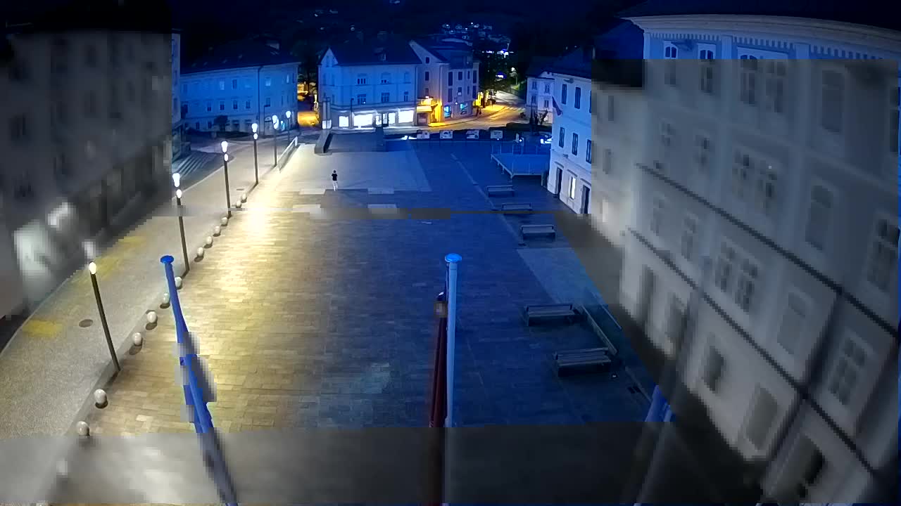Idrija – Mestni trg (Haus des Malers Jurij Tavčar)