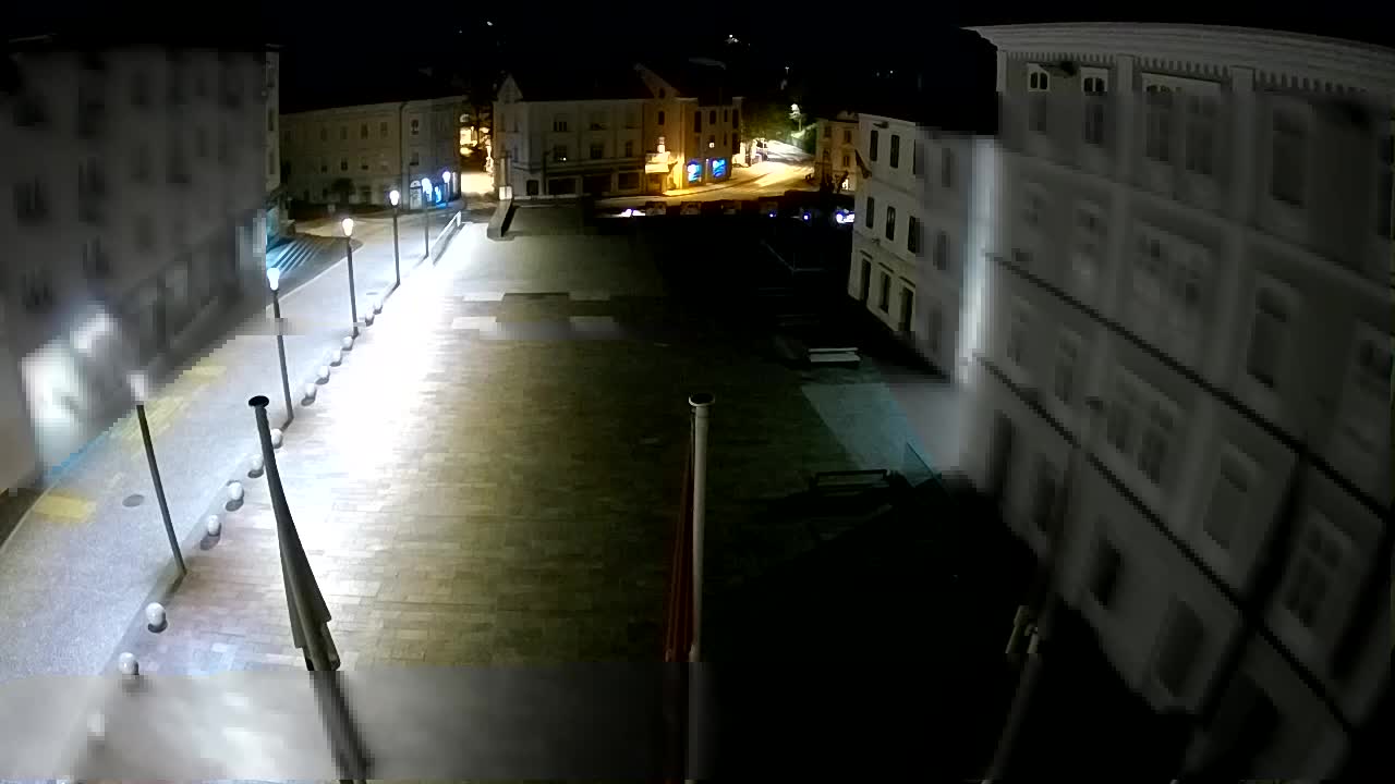 Idrija – Mestni trg (hiša slikarja Jurija Tavčarja – idrijskega)