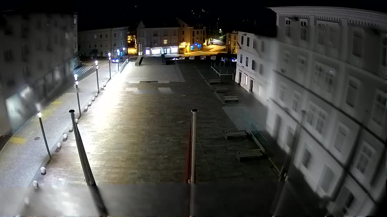 Idrija – Mestni trg (kuća slikara Jurija Tavčara)