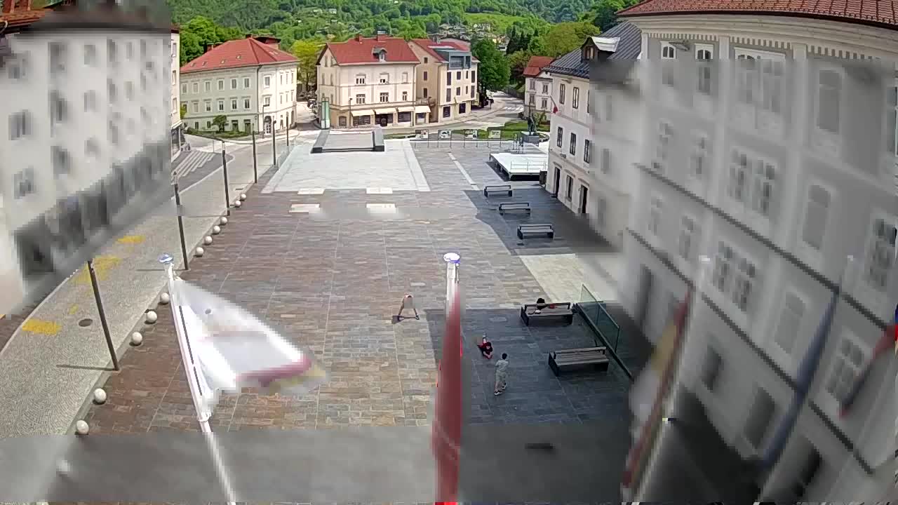 Idrija – Mestni trg (kuća slikara Jurija Tavčara)