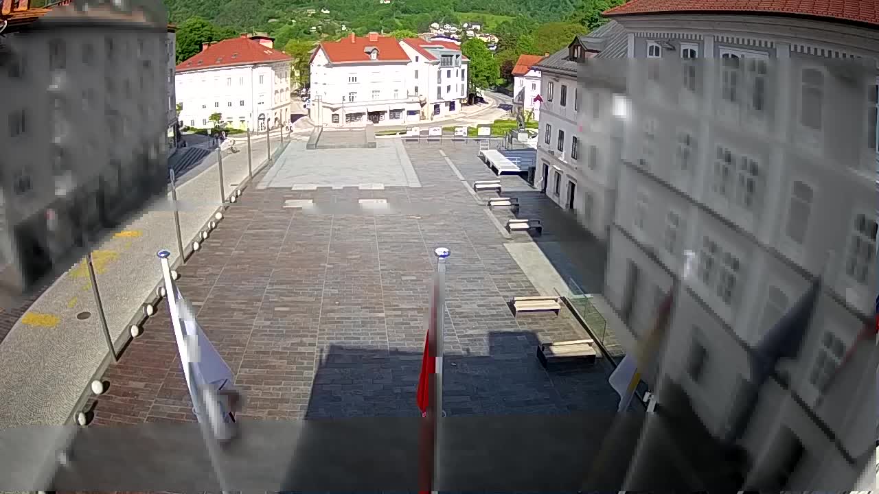 Idrija – Mestni trg (kuća slikara Jurija Tavčara)