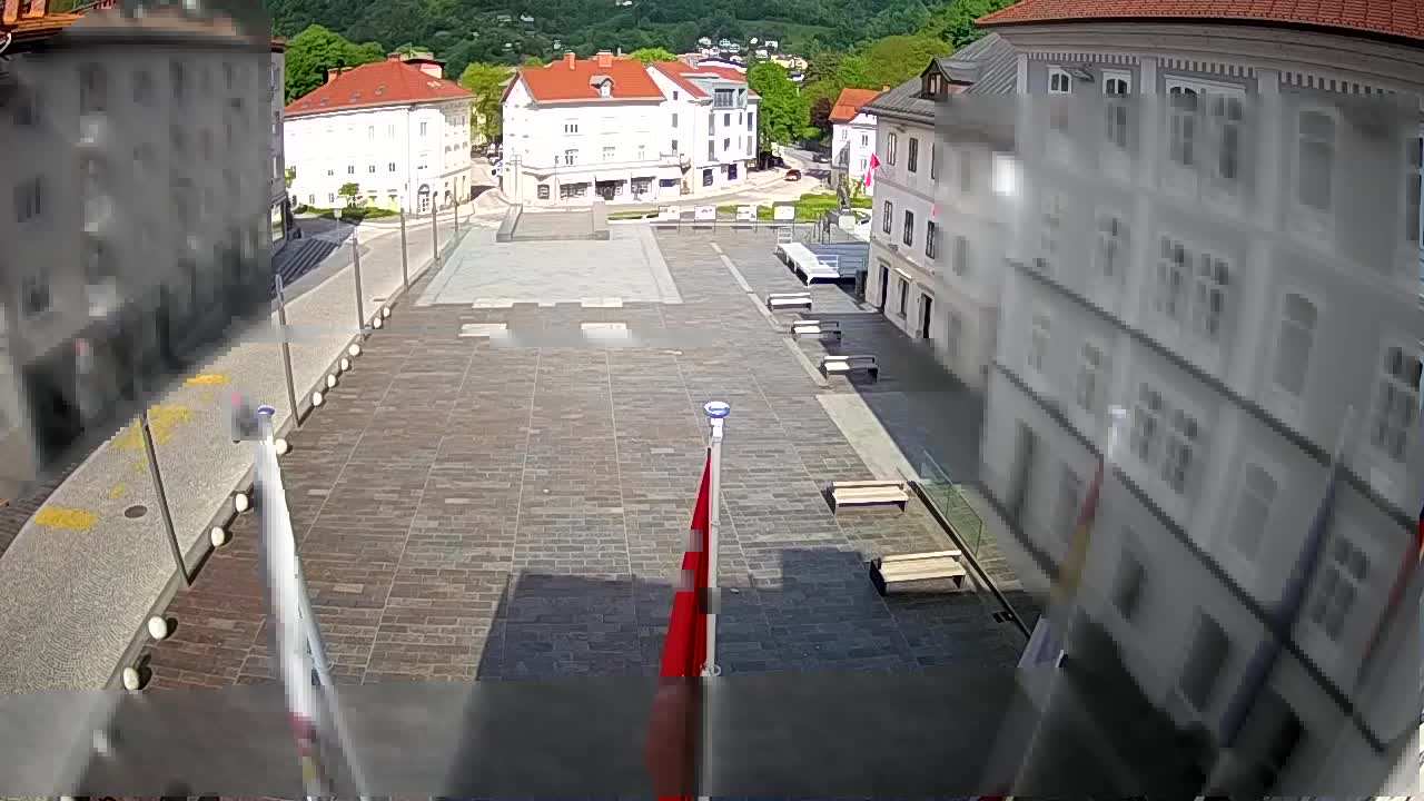 Idrija – Mestni trg (house of painter Jurij Tavčar)