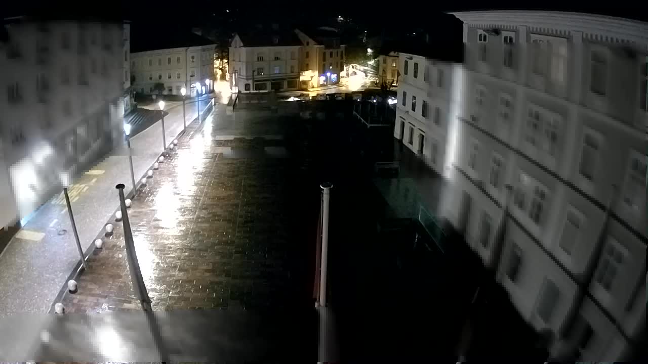 Idrija – Mestni trg (kuća slikara Jurija Tavčara)