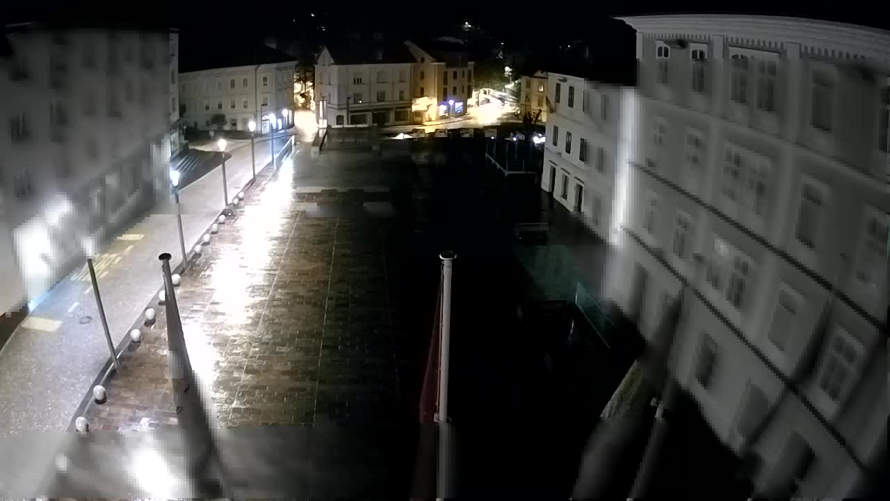 Idrija – Mestni trg (hiša slikarja Jurija Tavčarja – idrijskega)