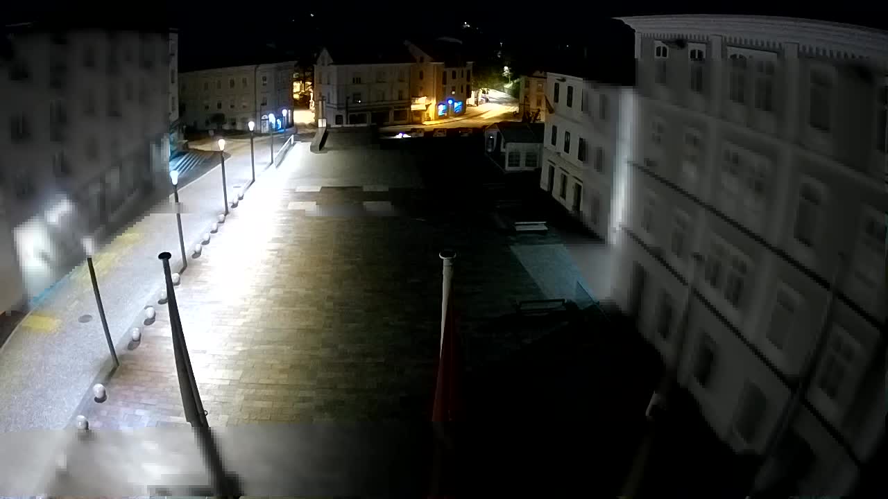Idrija – Mestni trg (kuća slikara Jurija Tavčara)