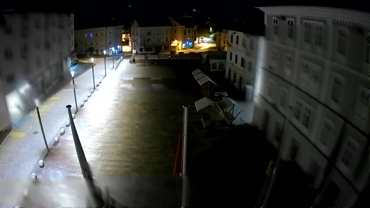 Idrija – Mestni trg (hiša slikarja Jurija Tavčarja – idrijskega)