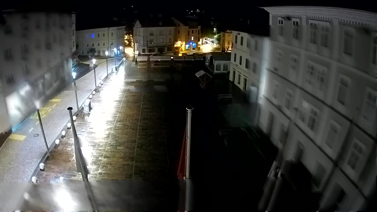 Idrija – Mestni trg (kuća slikara Jurija Tavčara)