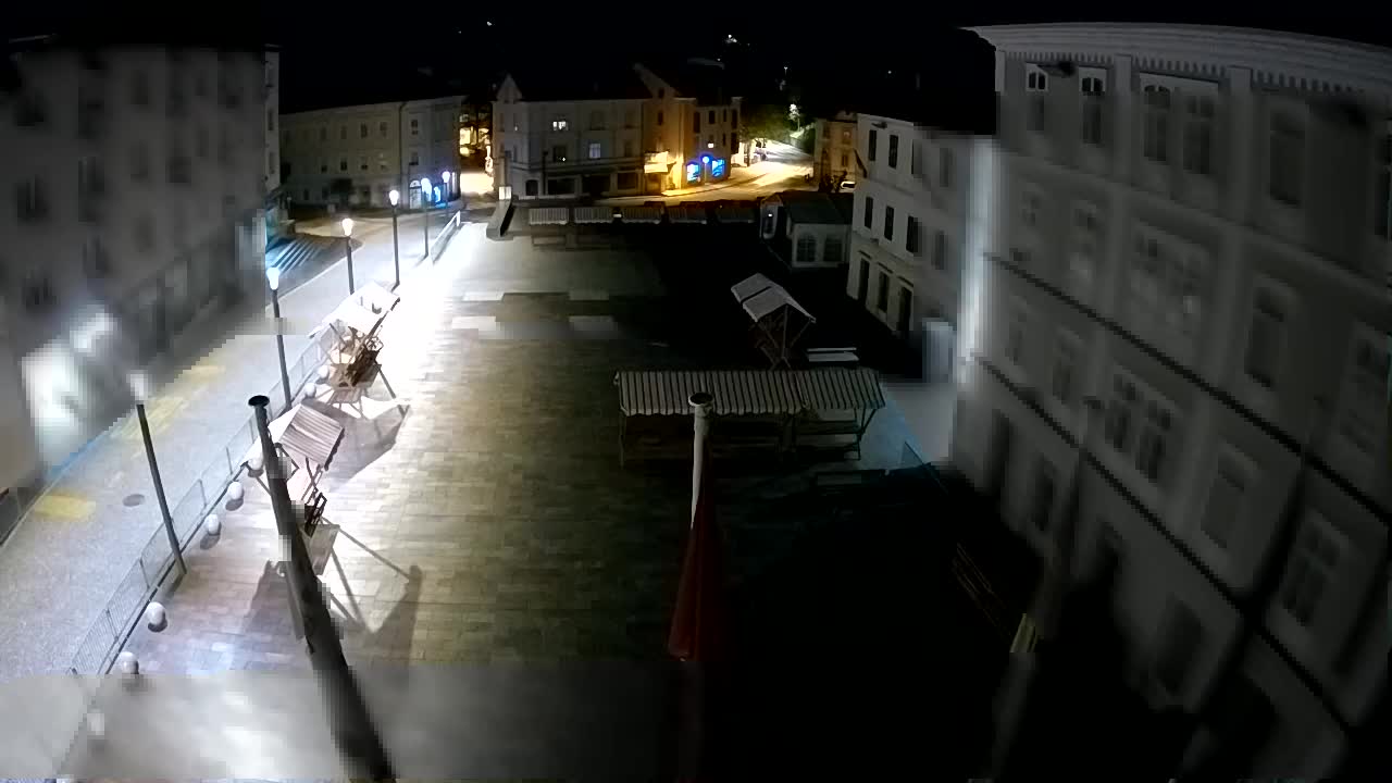 Idrija – Mestni trg (kuća slikara Jurija Tavčara)