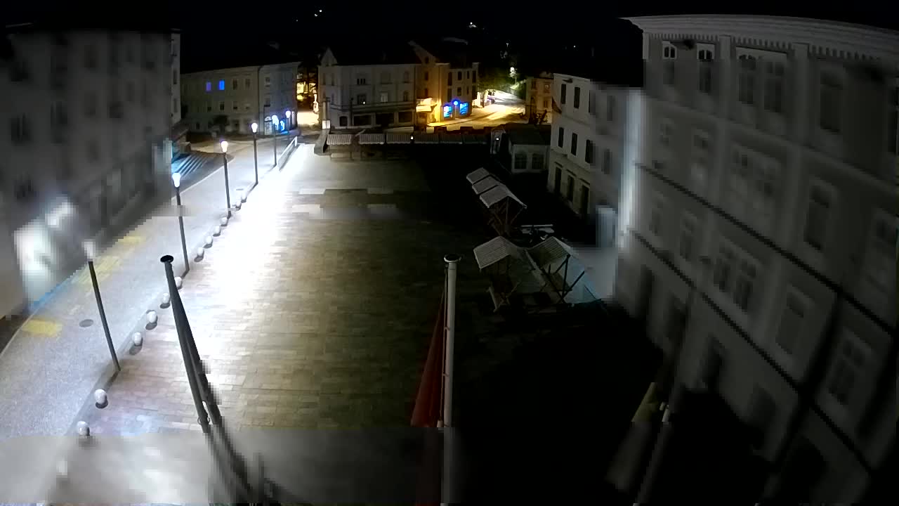 Idrija – Mestni trg (kuća slikara Jurija Tavčara)