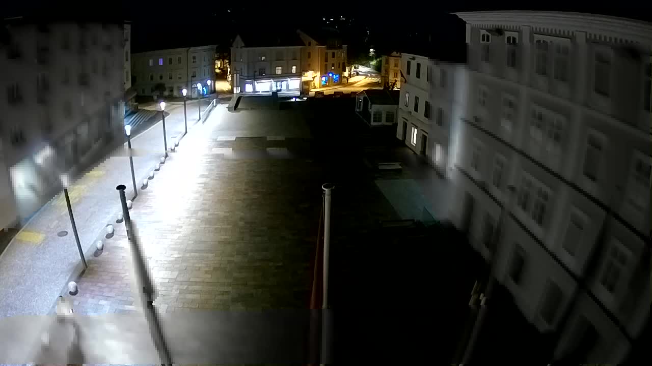 Idrija – Mestni trg (hiša slikarja Jurija Tavčarja – idrijskega)