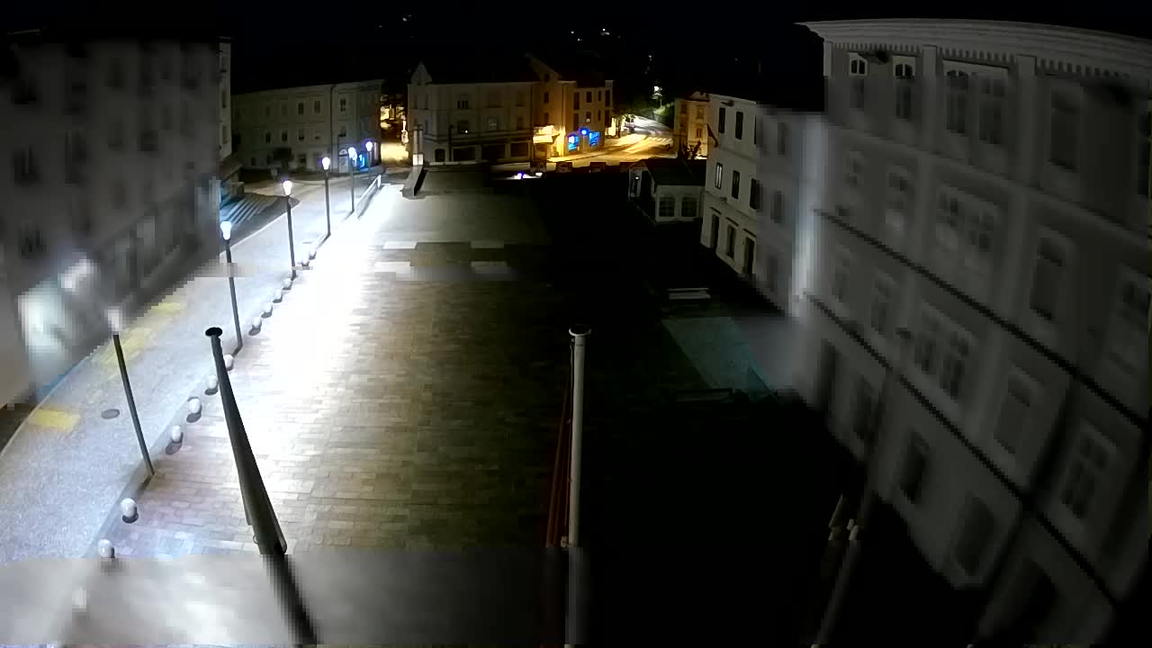 Idrija – Mestni trg (hiša slikarja Jurija Tavčarja – idrijskega)