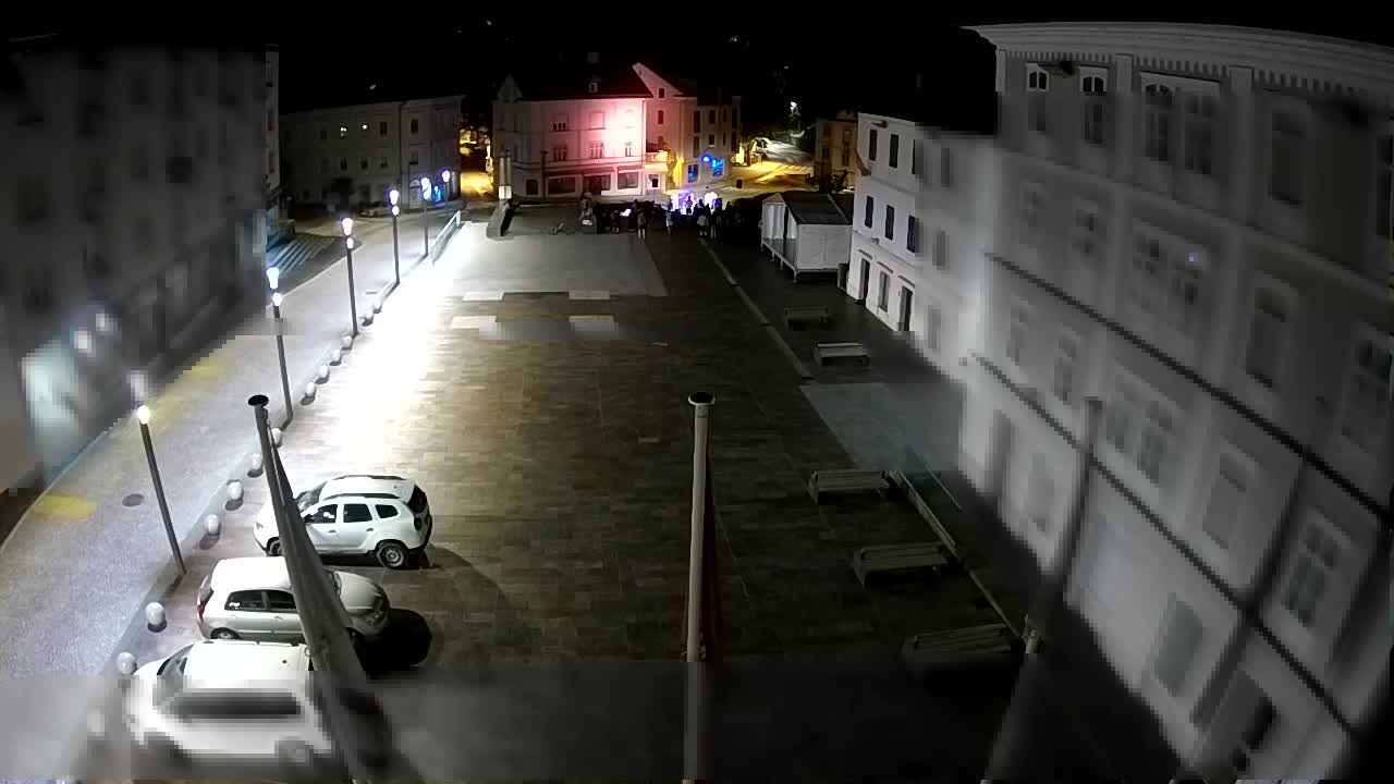 Idrija – Mestni trg (Haus des Malers Jurij Tavčar)