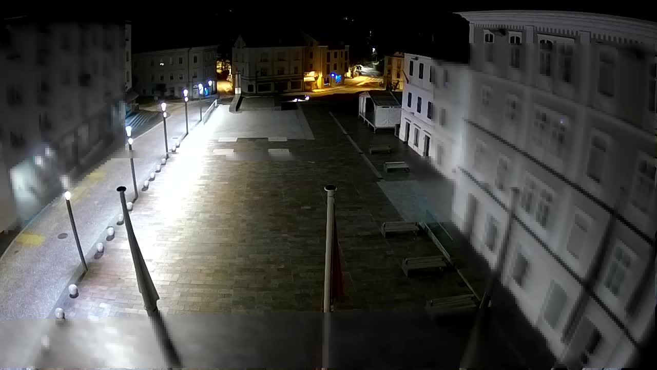Idrija – Mestni trg (maison du peintre Jurij Tavčar)