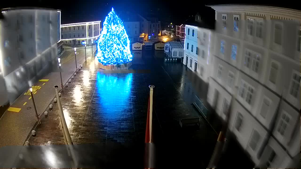 Idrija – Mestni trg (hiša slikarja Jurija Tavčarja – idrijskega)