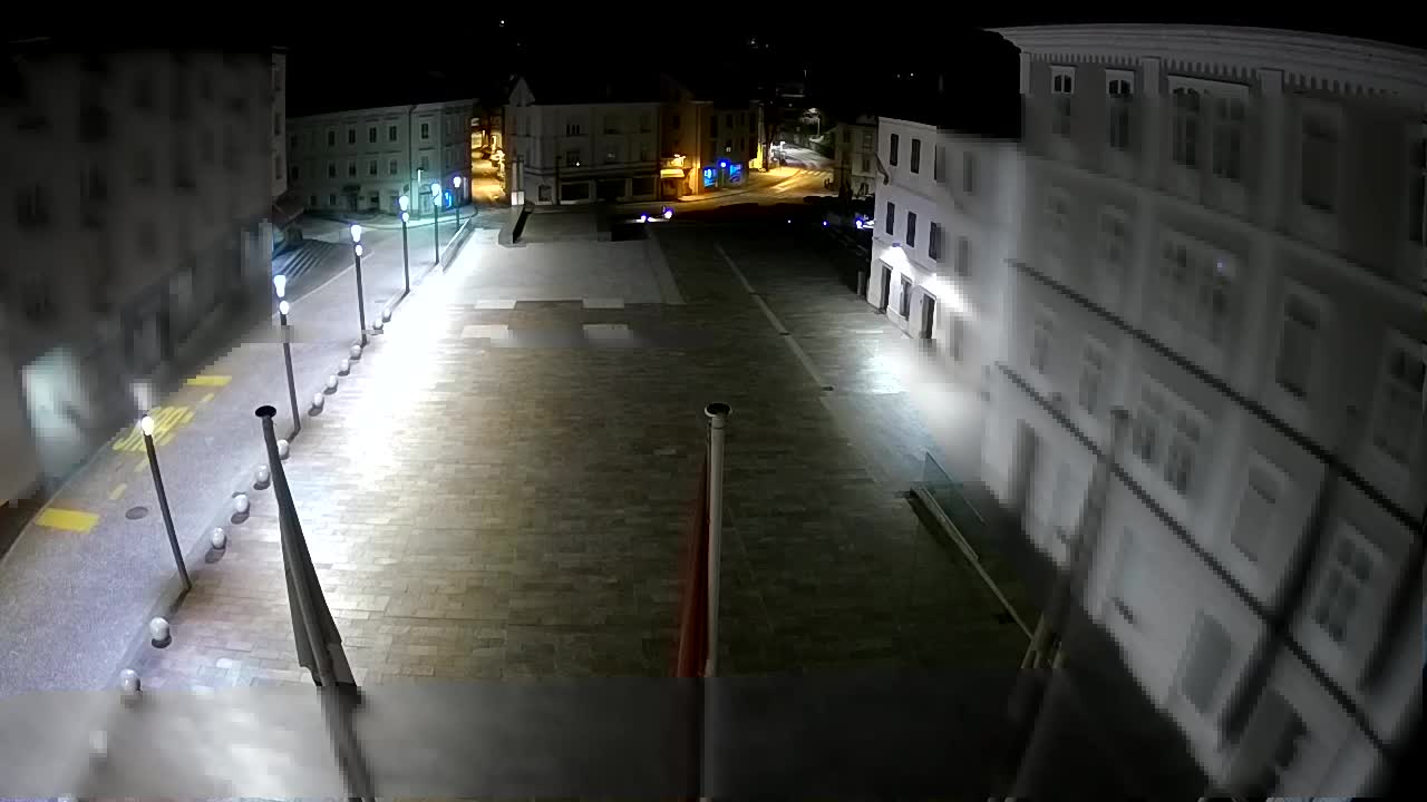 Idrija – Mestni trg (kuća slikara Jurija Tavčara)