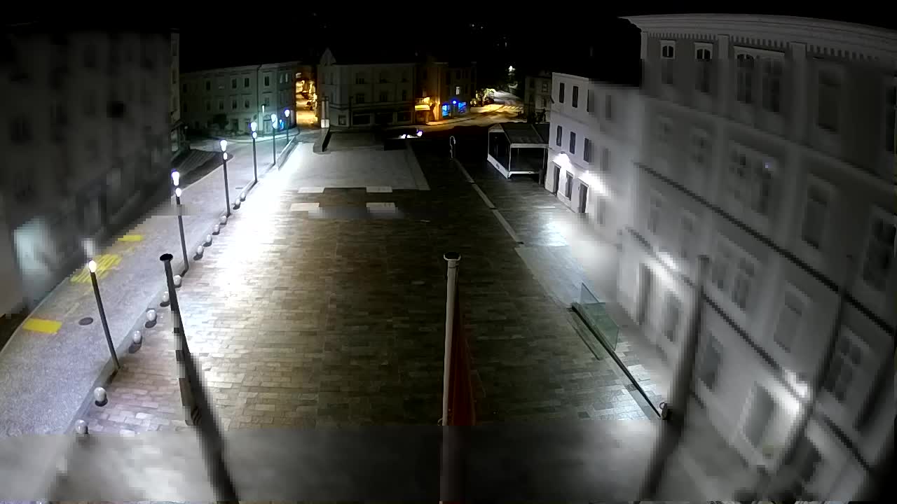 Idrija – Mestni trg (maison du peintre Jurij Tavčar)