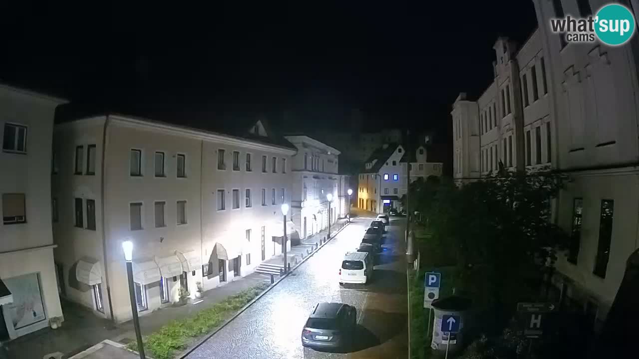 Spletna kamera Idrija – Pogled z občinske stavbe