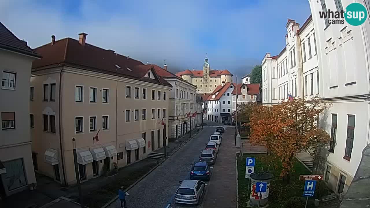 Spletna kamera Idrija – Pogled z občinske stavbe