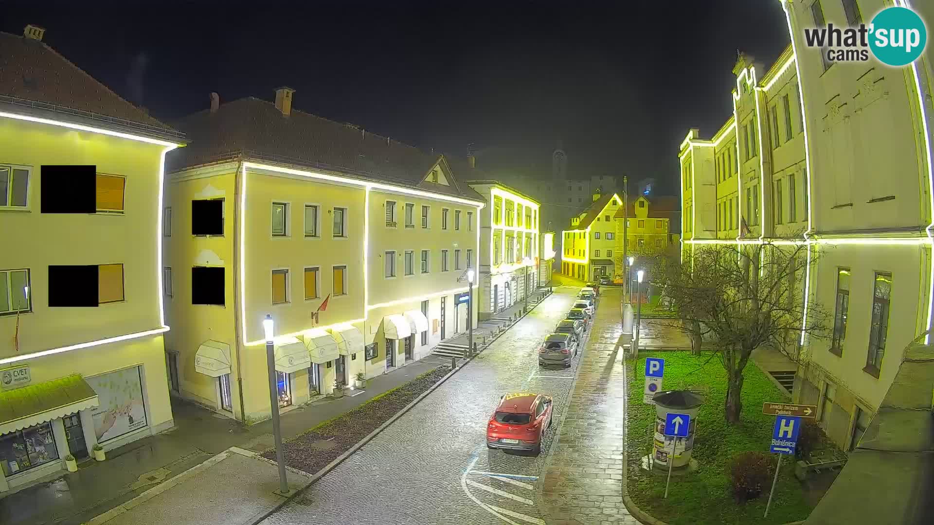 Spletna kamera Idrija – Pogled z občinske stavbe