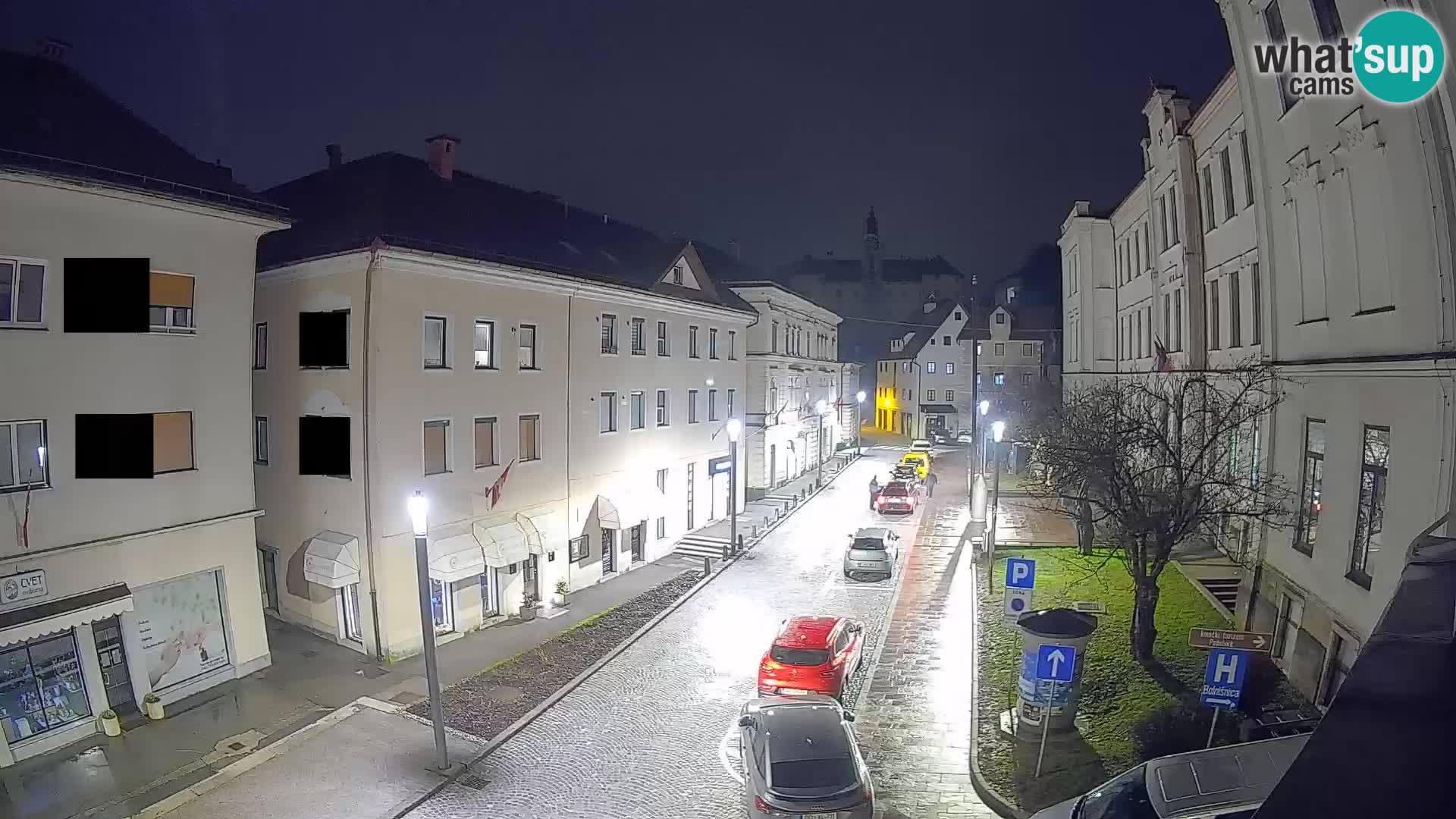 Spletna kamera Idrija – Pogled z občinske stavbe