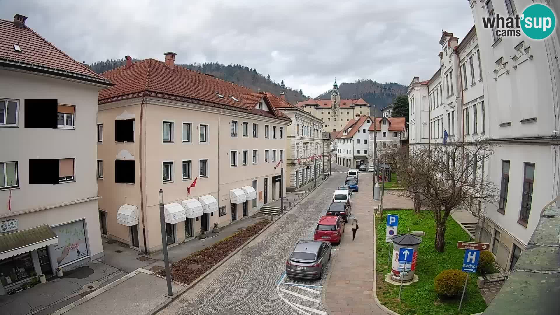 Idrija Live webcam