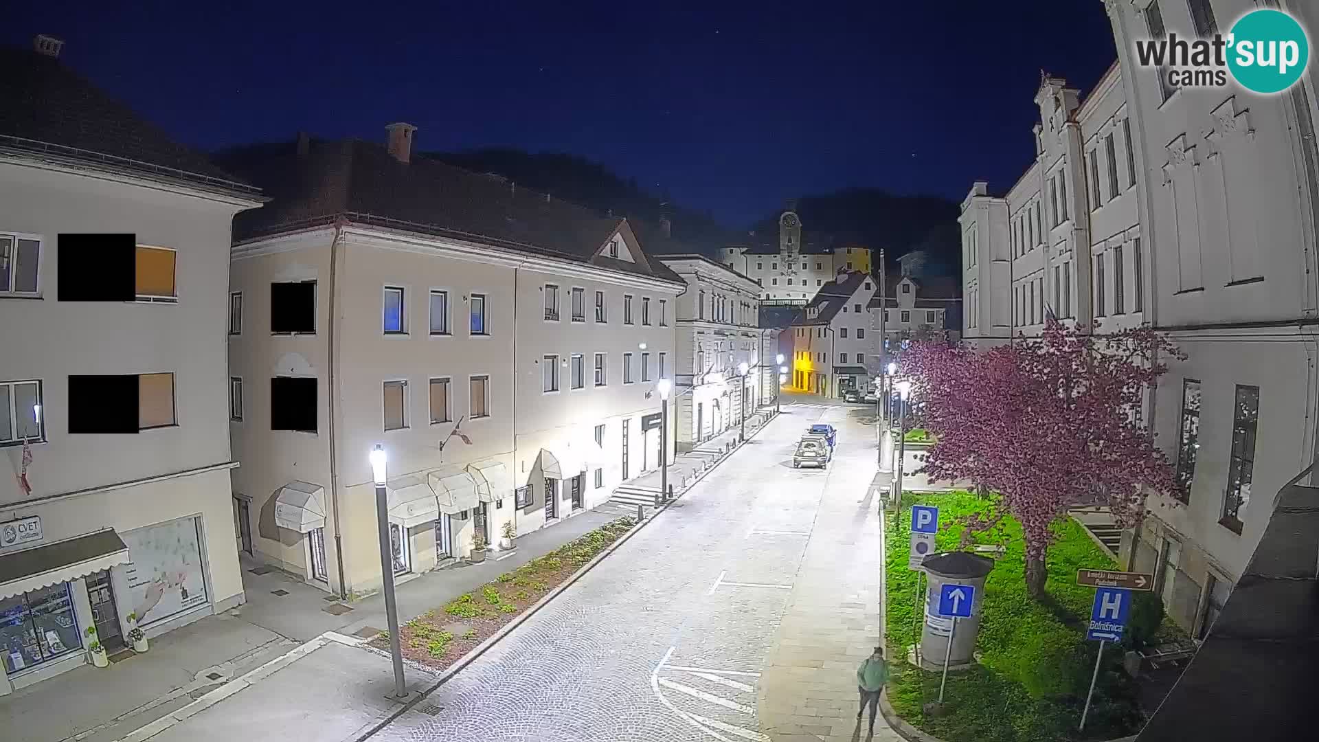 Spletna kamera Idrija – Pogled z občinske stavbe