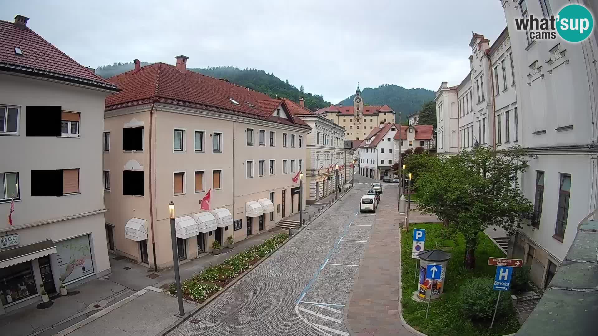 Idrija Live webcam