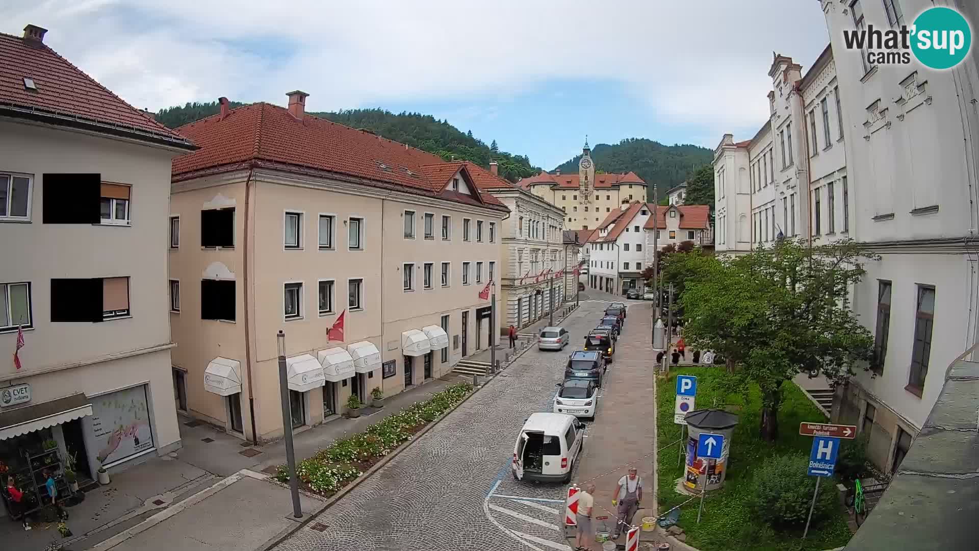Idrija Live webcam