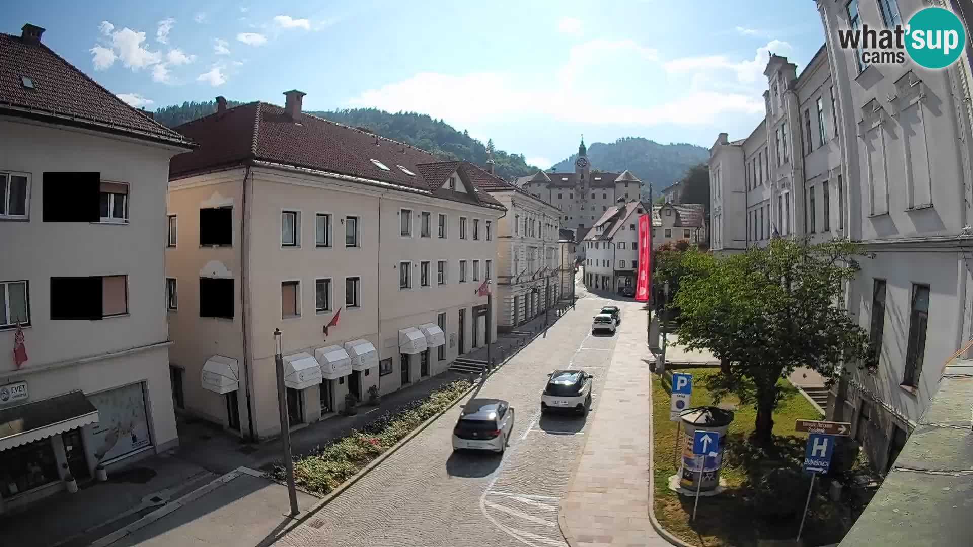 Idrija Live webcam
