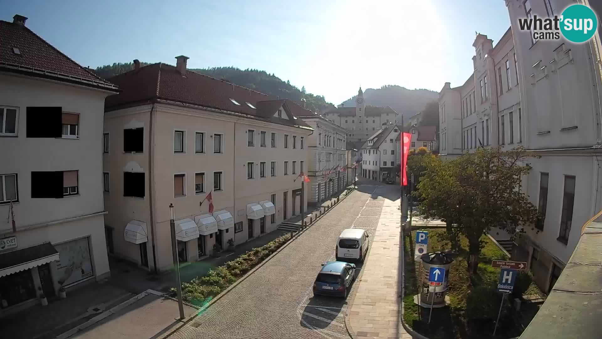 Idrija Live webcam