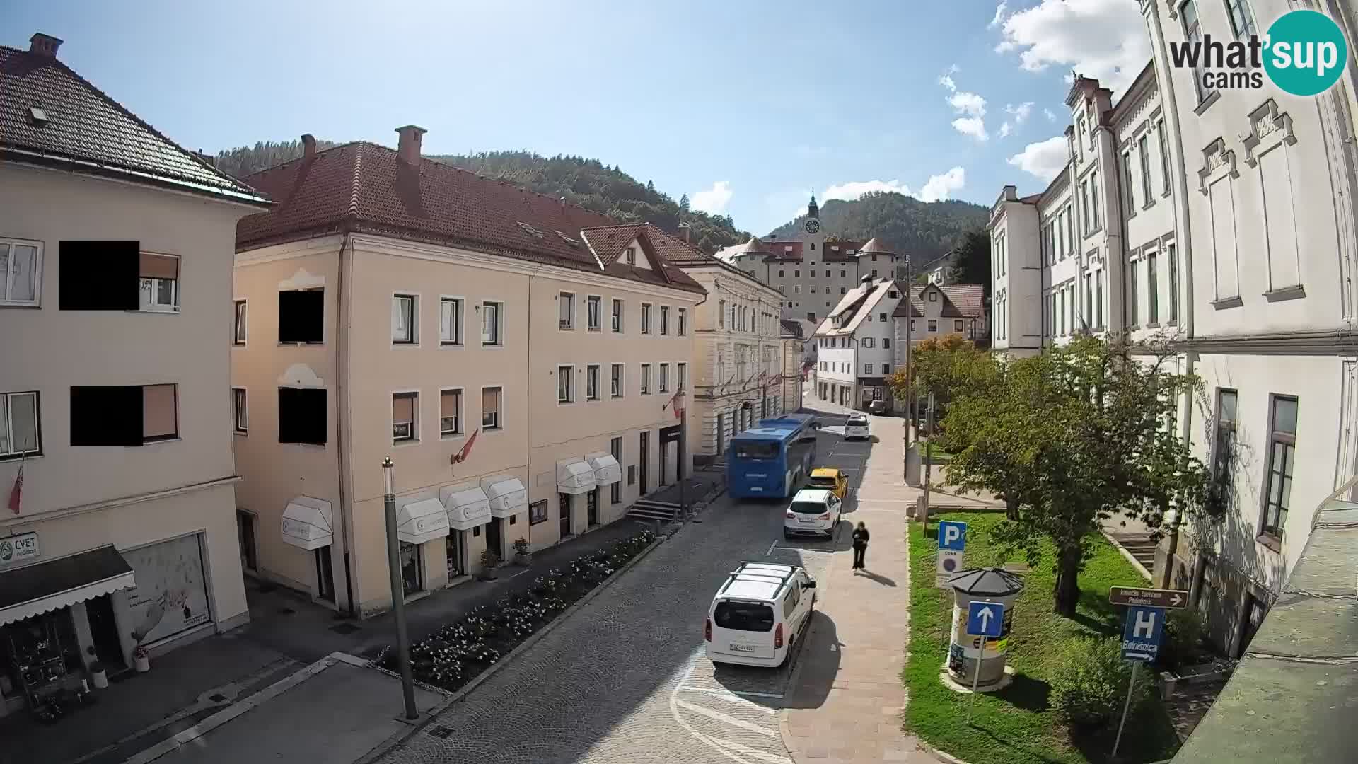 Idrija Live webcam