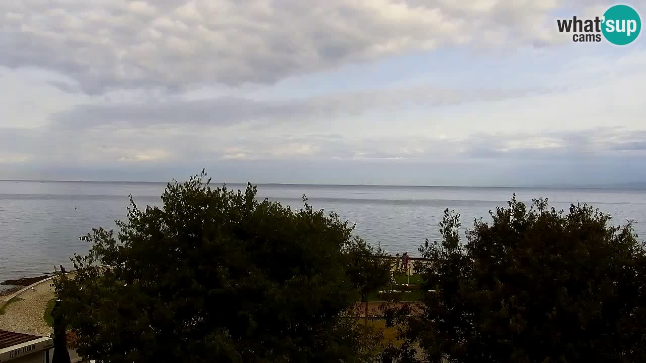 Izola – vue depuis le restaurant “Svetilnik”