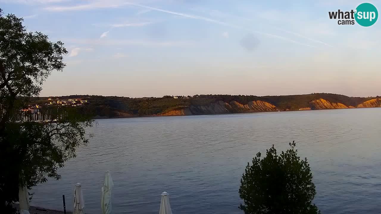 Izola – vue depuis le restaurant “Svetilnik”