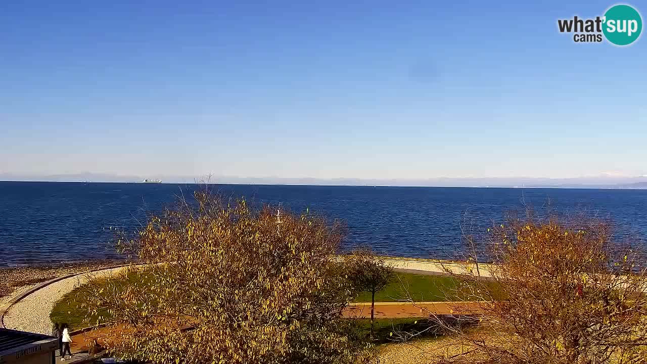 Izola – Blick vom Restaurant “Svetilnik”