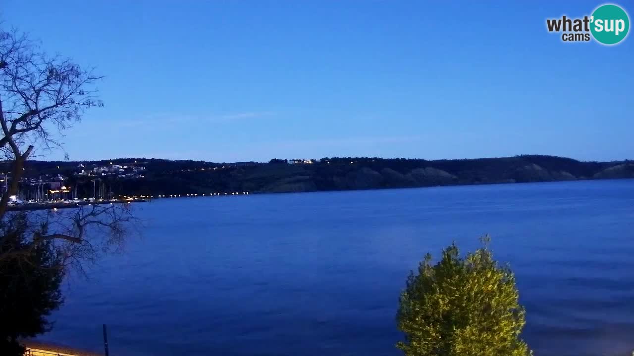 Izola – vue depuis le restaurant “Svetilnik”