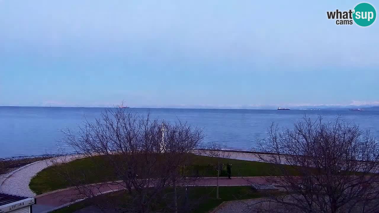 Izola – vue depuis le restaurant “Svetilnik”