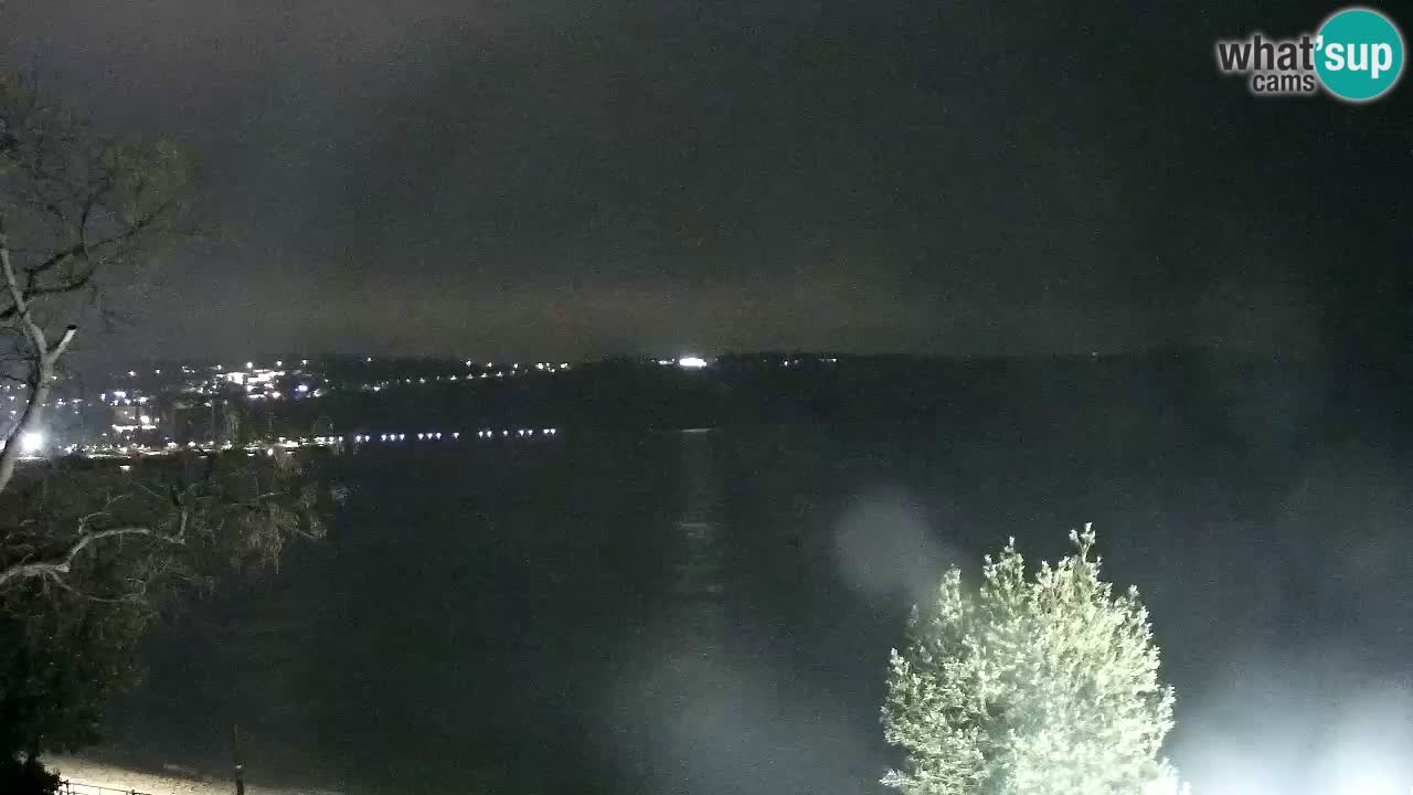 Izola – vue depuis le restaurant “Svetilnik”