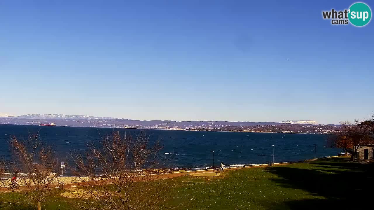 Izola – vue depuis le restaurant “Svetilnik”